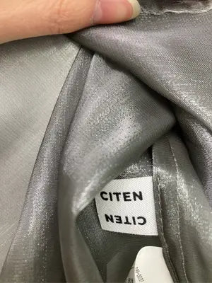 CITEN/シテン/シャツ/ブラウス/トップス/シルバー/FREE