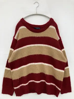 HONEYSUCKLE ROSE/ハニーサックルローズ/ニット/セーター/トップス/レッド/LARGE