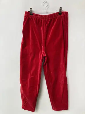 DENIM&CO/デニムアンドコー/その他パンツ/パンツ/レッド/MEDIUM