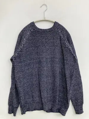 BACK NUMBER/バックナンバー/ニット/セーター/トップス/ネイビー/MEDIUM