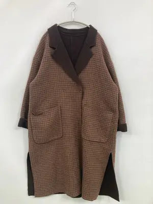 LOWRYS FARM/ローリーズファーム/チェスターコート/ジャケット/アウター/ブラウン/F