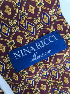 NINA RICCI/ニナリッチ/ネクタイ/ファッション雑貨/ブラウン