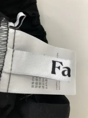 Fano/その他パンツ/パンツ/ブラック/S