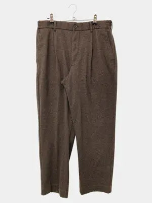UNIQLO/ユニクロ/スラックス/パンツ/ブラウン/L