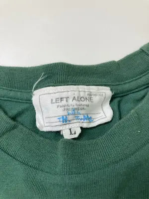 Left Alone/レフトアローン/Tシャツ/カットソー/トップス/グリーン/L