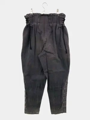 MEN'S GUMU/デニムパンツ/パンツ/ブラック/M