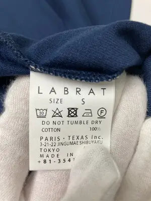 LABRAT/Tシャツ/カットソー/トップス/ネイビー/S