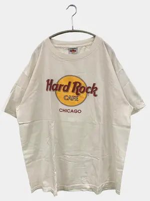 Hard Rock CAFE/ハードロックカフェ/Tシャツ/カットソー/トップス/アイボリー/X-LARGE