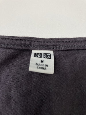 UNIQLO/ユニクロ/Tシャツ/カットソー/トップス/グレー/M