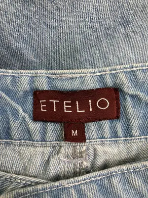 ETELIO/デニムパンツ/パンツ/スカイブルー/M