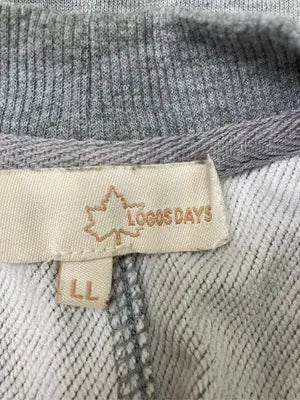LOGOS DAYS/ロゴスデイズ/スウェット/トップス/グレー/LL