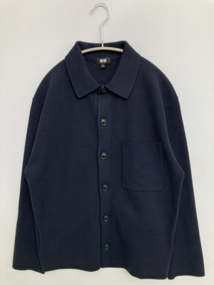 UNIQLO/ユニクロ/シャツ/ブラウス/トップス/ネイビー/S