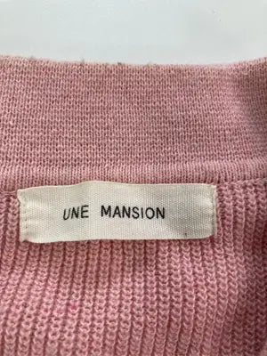 UNE MANSION/ウメマンション/ニット/セーター/トップス/ピンク/F