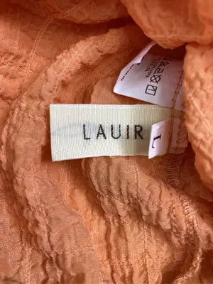 LAUIR/ラウアー/シャツ/ブラウス/トップス/オレンジ/L