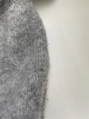 UNIQLO/ユニクロ/ニット/セーター/トップス/グレー/L