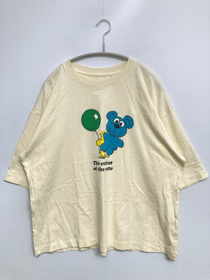 UNIQLO/ユニクロ/Tシャツ/カットソー/トップス/ホワイト/L