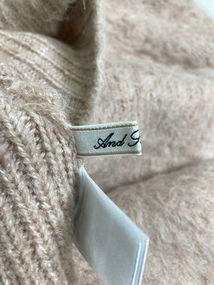 And Jearoh/ニット/セーター/トップス/ブラウン/M