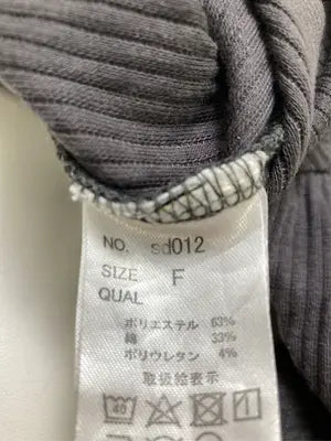 Tシャツ/カットソー/トップス/グレー/F