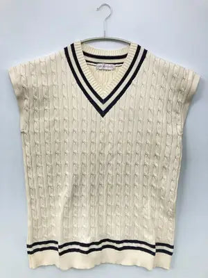 JEANASIS/ジーナシス/ベスト/トップス/ホワイト/F