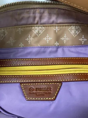 russet/ショルダーバッグ/バッグ/ブラウン