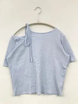 Kastane/カスタネ/Tシャツ/カットソー/トップス/スカイブルー/F