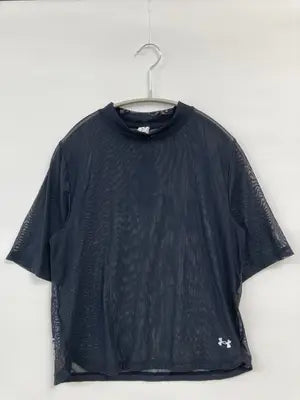 UNDER ARMOUR/アンダーアーマー/Tシャツ/カットソー/トップス/ブラック/M
