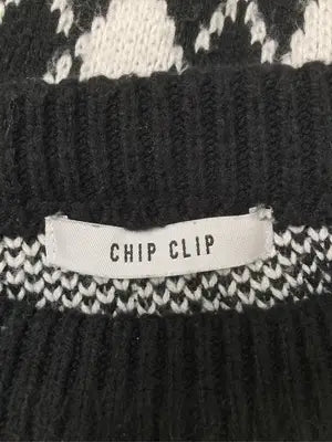 Chip Clip/チップクリップ/ニット/セーター/トップス/ブラック/L