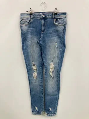ZARA TRAFALUC/ザラトラファルック/デニムパンツ/パンツ/ブルー/EUR 42