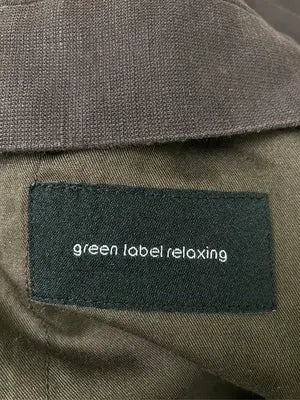 green label relaxing/グリーンレーベルリラクシング/スラックス/パンツ/ブラウン/S