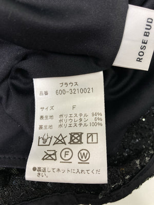 ROSE BUD/ローズバッド/タンクトップ/トップス/ブラック/F