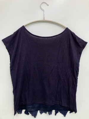 FUN/ファン/ノースリーブ/トップス/ネイビー/F