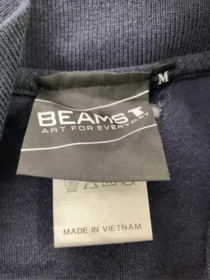 BEAMS T/ポロシャツ/トップス/ネイビー/M