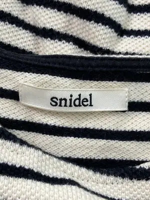 SNIDEL/スナイデル/Tシャツ/カットソー/トップス/ホワイト/F