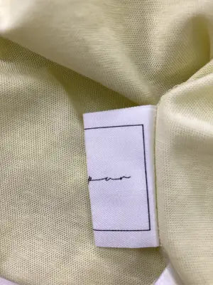 Tシャツ/カットソー/トップス/イエロー/M