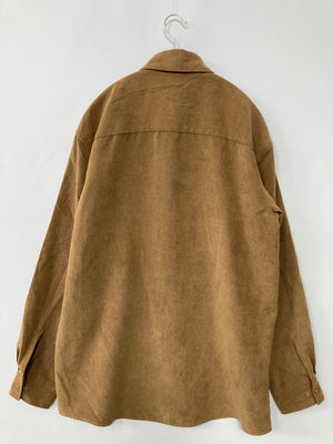 REACTION/シャツ/ブラウス/トップス/ブラウン/M