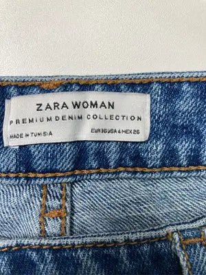 ZARA WOMAN/ザラウーマン/デニムパンツ/パンツ/ブルー/EUR36 USA 4 MEX 26