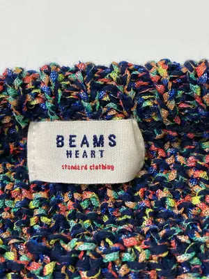 BEAMS HEART/ビームスハート/ニット/セーター/トップス/ネイビー