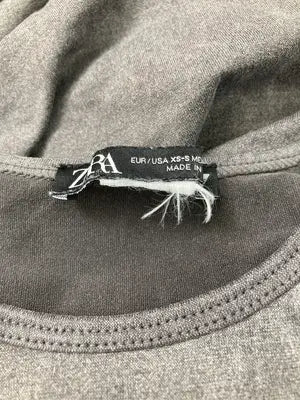 ZARA/ザラ/タンクトップ/トップス/グレー/XS-S