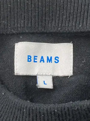 BEAMS/ビームス/ニット/セーター/トップス/ブラック/L