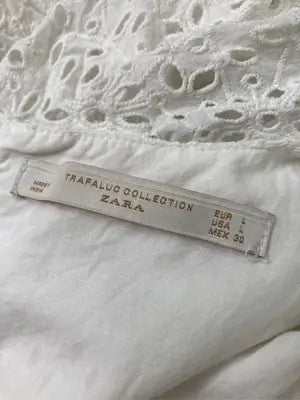 ZARA/ザラ/パンツドレス/ワンピース/ドレス/ホワイト/EUR L