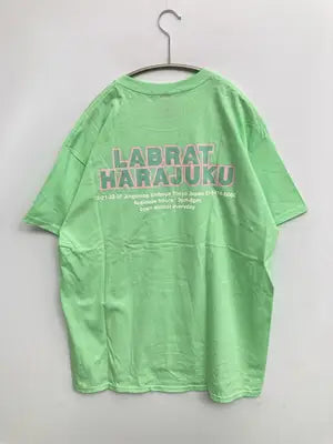 LABRAT TOKYO/Tシャツ/カットソー/トップス/ライトグリーン/L