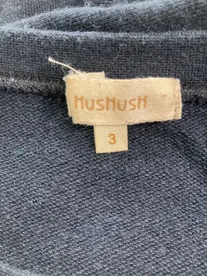 HushusH/Tシャツ/カットソー/トップス/ブラック/3