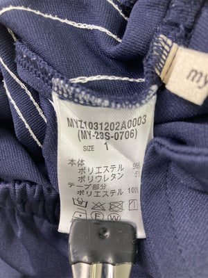 mystic/ミスティック/ジャージ/トラックパンツ/パンツ/ネイビー/1