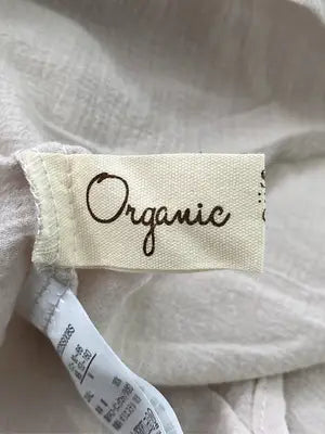 Organic/オーガニック/シャツ/ブラウス/トップス/ベージュ/M