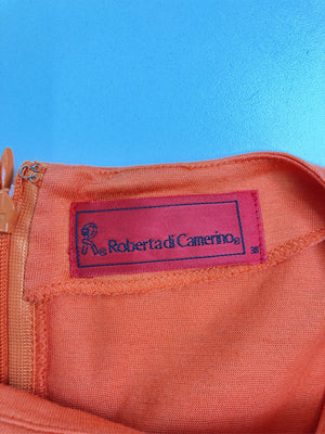 roberta di camerino/ロベルタディカメリーノ/Tシャツ/カットソー/トップス/オレンジ/38