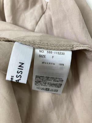 RAY CASSIN/レイカズン/シャツ/ブラウス/トップス/ベージュ/F