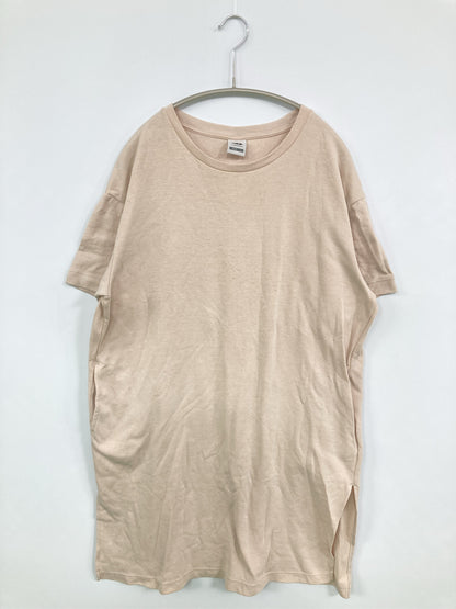 TIGORA/ティゴラ/Tシャツ/カットソー/トップス/ベージュ/L