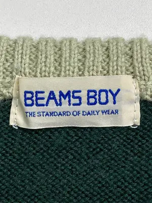 BEAMS BOY/ビームスボーイ/ニット/セーター/トップス/グリーン