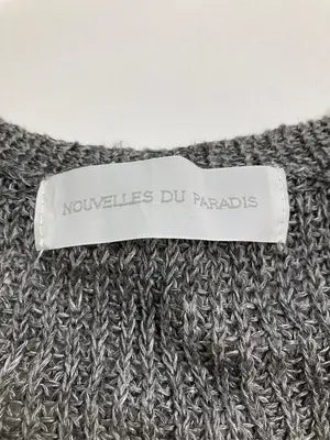 nouvelles du pardis/ニット/セーター/トップス/グレー/38