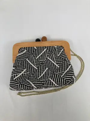 interstaple/ショルダーバッグ/バッグ/ブラック